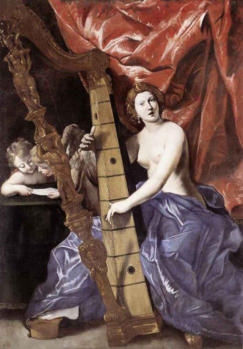 LANFRANCO Giovanni Allegory Of Music. , 