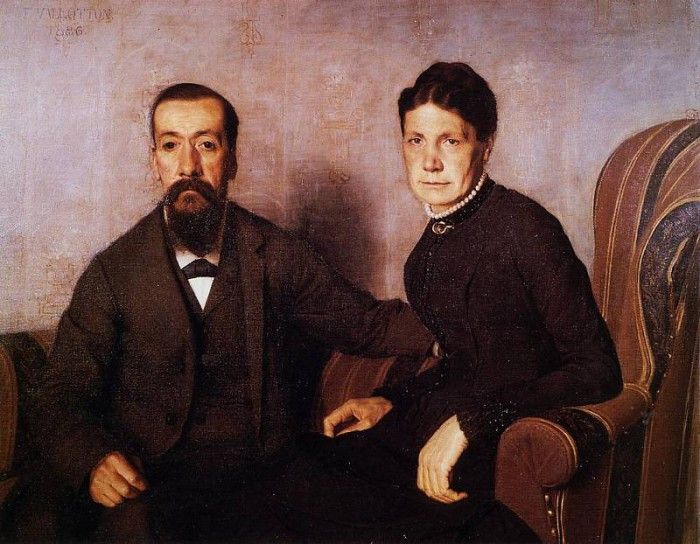 Vallotton Felix The Artist-s Parents. , 