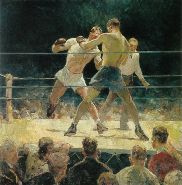 The Big Fight. ,  