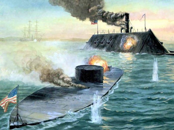 great ships csg012 the monitor and virginia. OBrien, 
