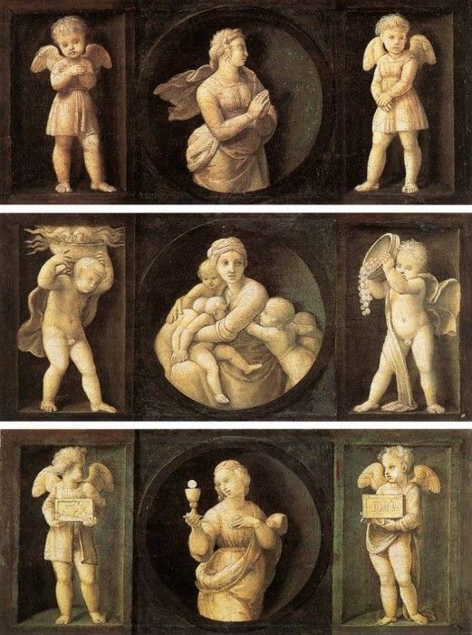 Raphael Theological Virtues. 