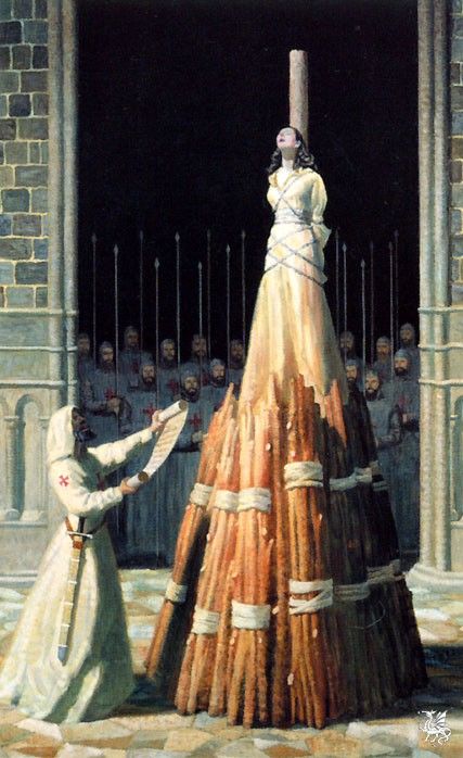 Rush Ivanhoe Rebecca At The Stake (Ma Sp8). 