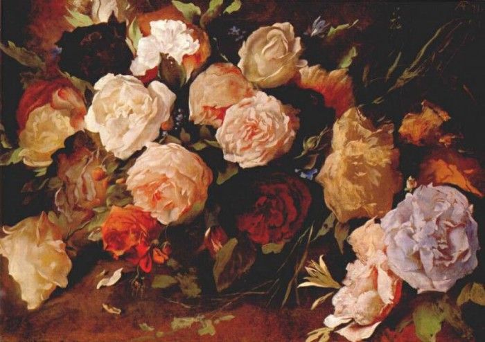 feuerbach roses 1871. ,  