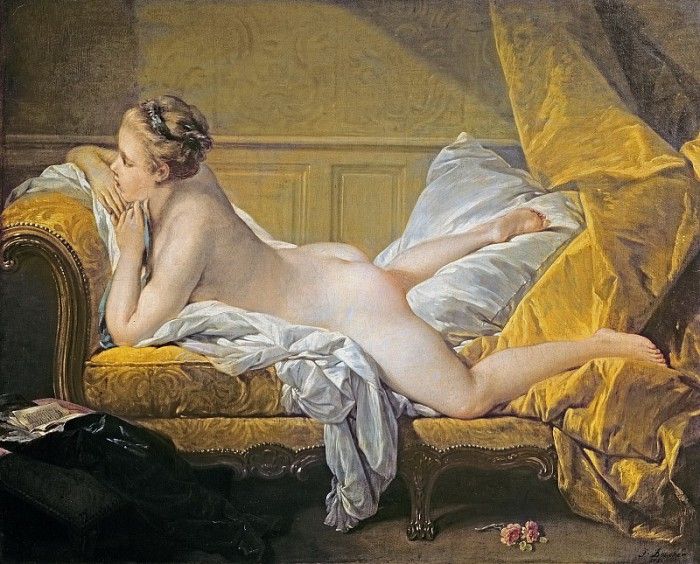    [Nude on sofa (Reclining Nude) (Miss OMurphy)] 1752. , 