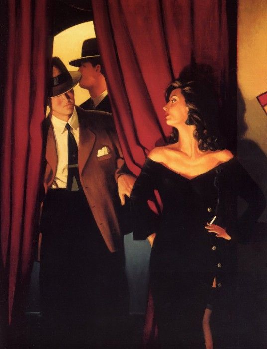 JackVettriano ThePurpleCat NC.  