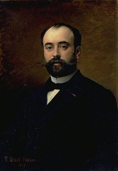 Portrait du Professeur Paul Redard 1887. -Ponsan,  