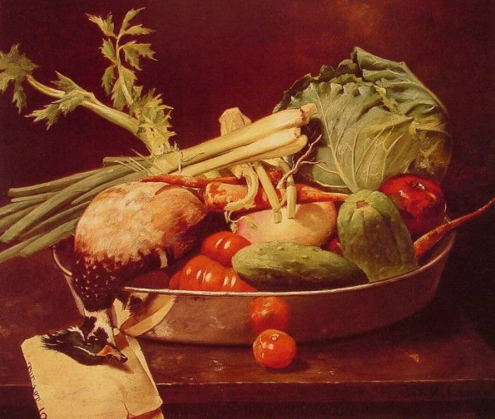 Still Life with Vegetable. ,  