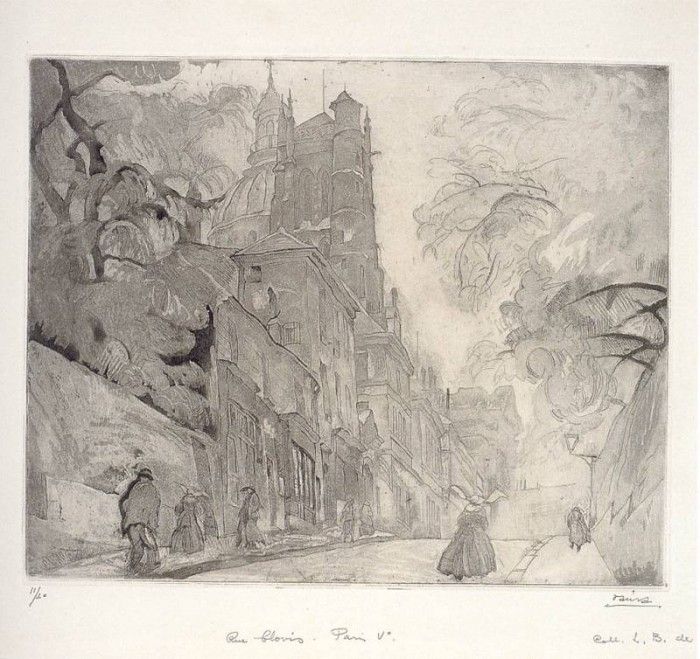 ls PereDaura 016 Rue Clovis Paris 1924. , Pere