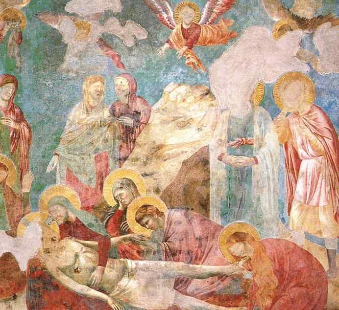 Giotto Scenes from the New Testament. Lamentation, fresco, U.   