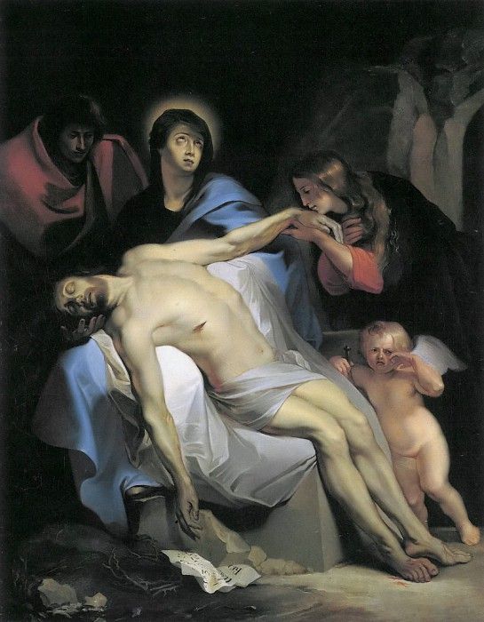 Die Beweinung Christi, Kopie nach Anton van Dyck 1820. ����������� ��������� �����