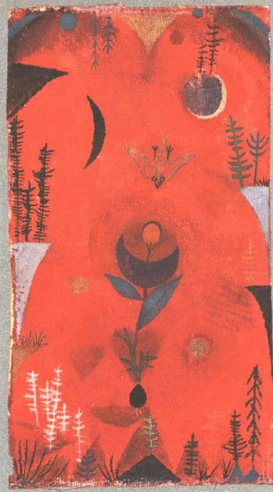 Klee Flower myth, 1918, Collection Dr. Bernhard Sprengel, Ha. ����, �����