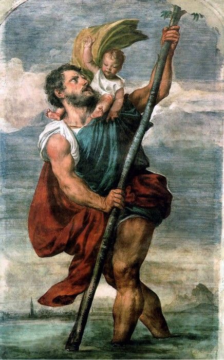 Saint Christopher.  ( )