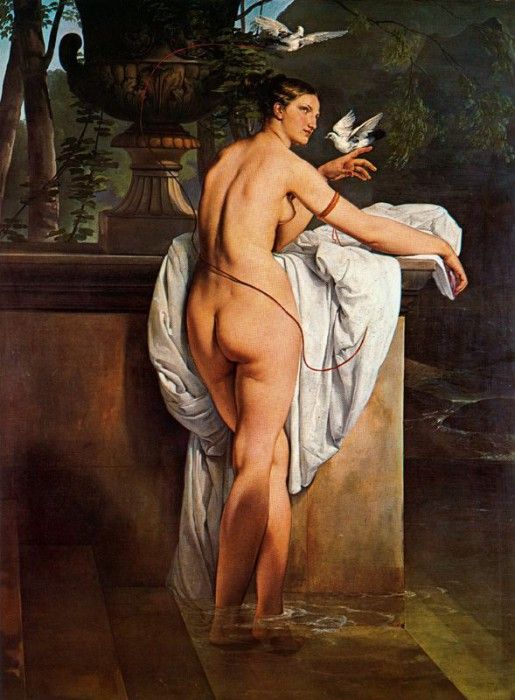 Hayez Francesco Carlotta Chabert come venere 1830. �����, ���������