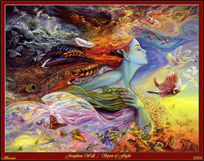 Josephine Wall - Spirits Of Flight (Abraxsis). , 