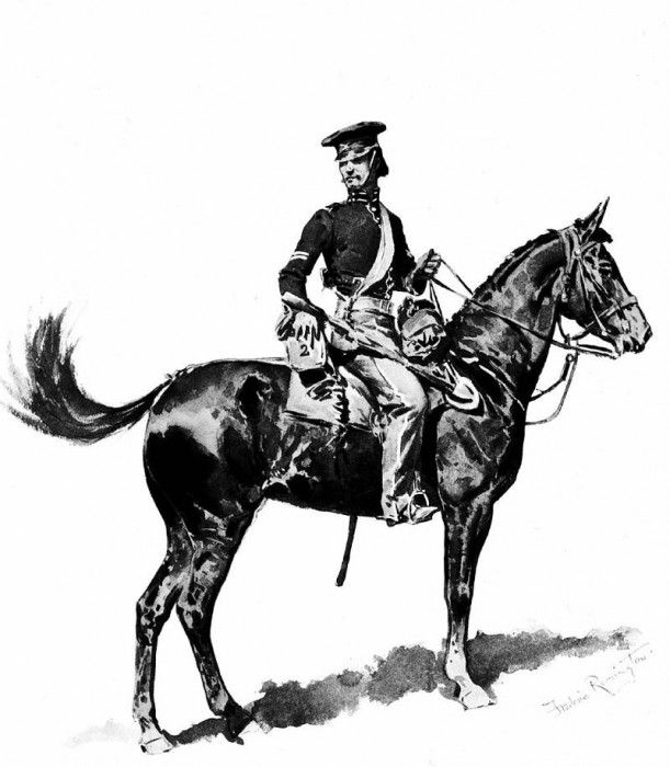 Fr 023 U.S.Dragoon,1847 FredericRemington sqs. Remington, 