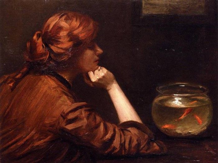 Alexander John White An Idle Moment. ,  