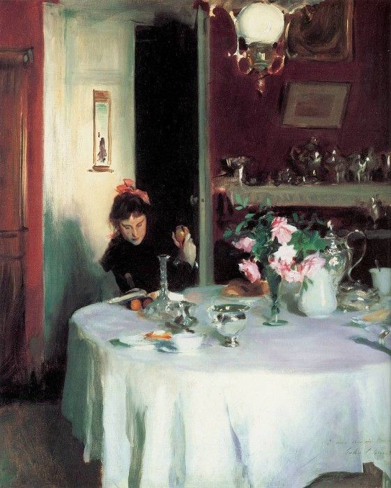 Sargent The Breakfast Table. ,  