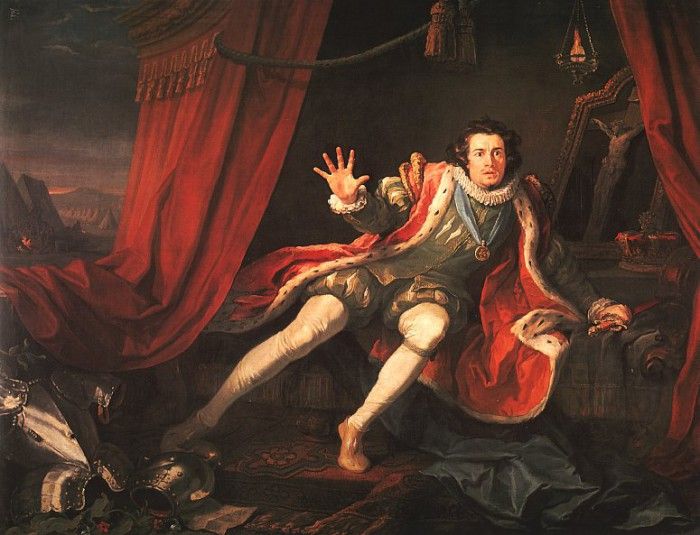 David Garrick as Richard 3 CGF. , 