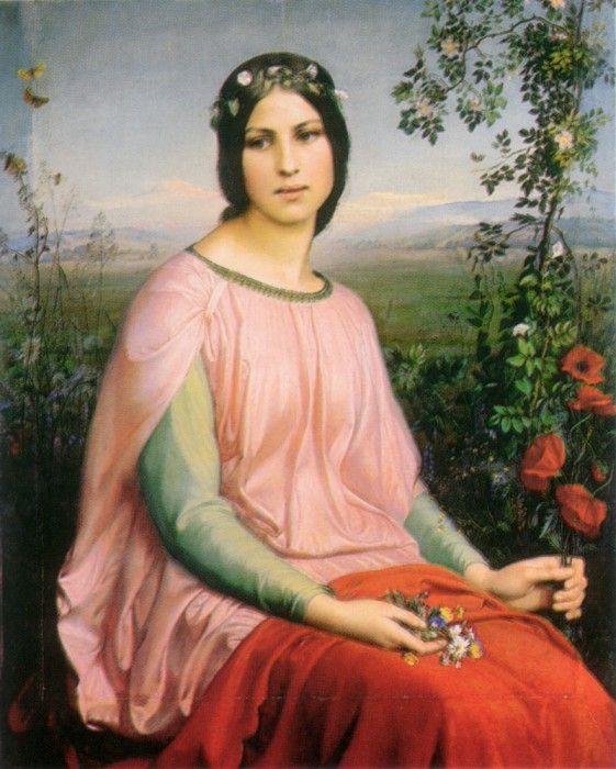 janmot louis les fleurs des champs. Janmot,  -