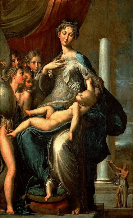 Parmigianino Madonna of the Long Neck 1534 Oil on wood 219 x. 