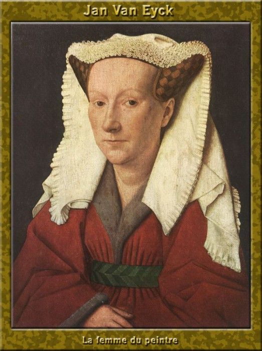 PO Vp S1 23 Jan Van Eyck-La femme du peintre. ,  