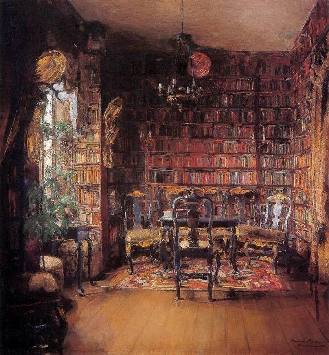 Backer Harriet The library of Thorval Boeck Sun. , 