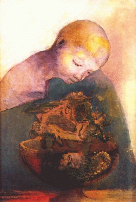 redon chalice of becoming 1894.  