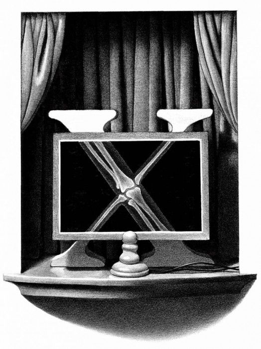 Z 024 The X was Carefully X Rayed ChrisVanAllsburg sqs. Allsburg, ���� ���