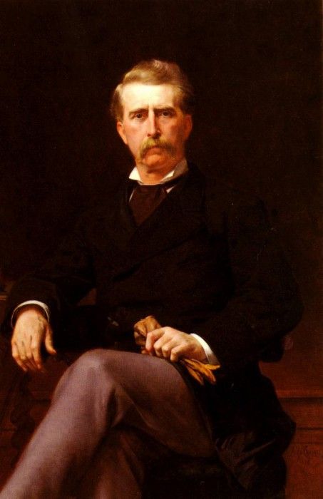 Cabanel Alexandre Portrait De John William Mackay. , 