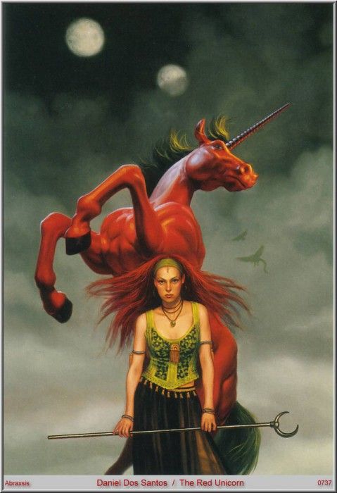 Daniel Dos Santos - The Red Unicorn (Abraxsis). ,  