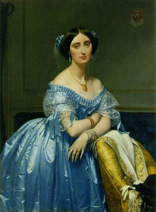 Ingres Josephine-Eleonore-Marie-Pauline de Galard de Brassac. ,   