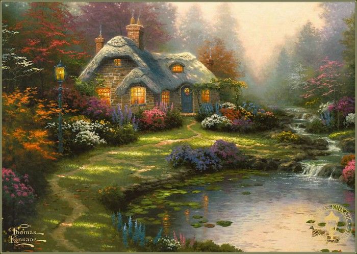 pa ThomasKinkade 06 EverettsCottage. ������� �����