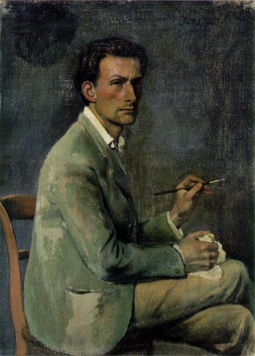 Balthus Self-portrait 1940 Private. Balthus