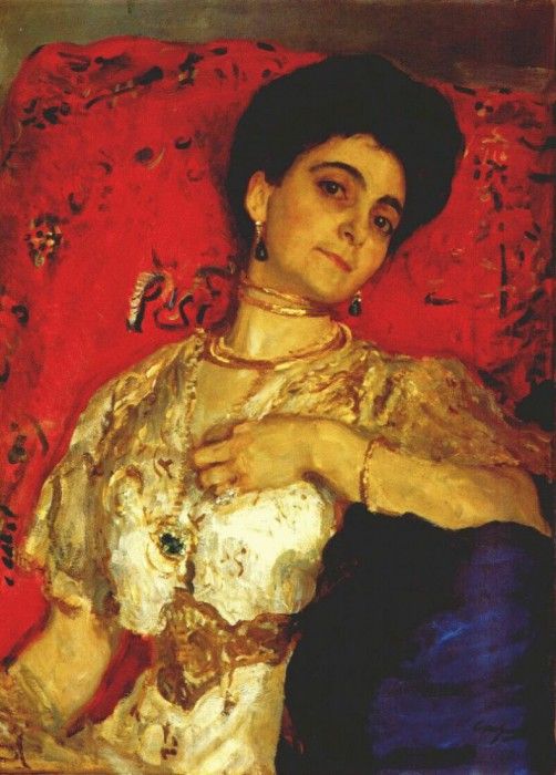 serov maria akimova 1908. , 