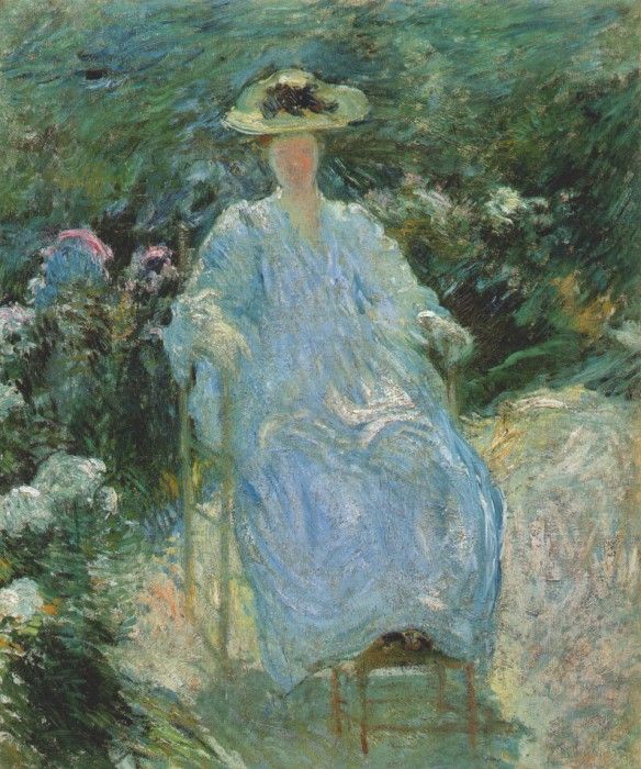 twachtman in the sunlight c1893. Twachtmann,  