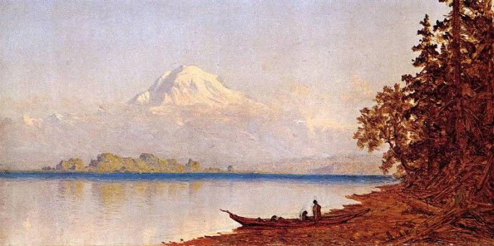 Gifford Sanford Robinson Mount Ranier Washington Territory. , Sanford 