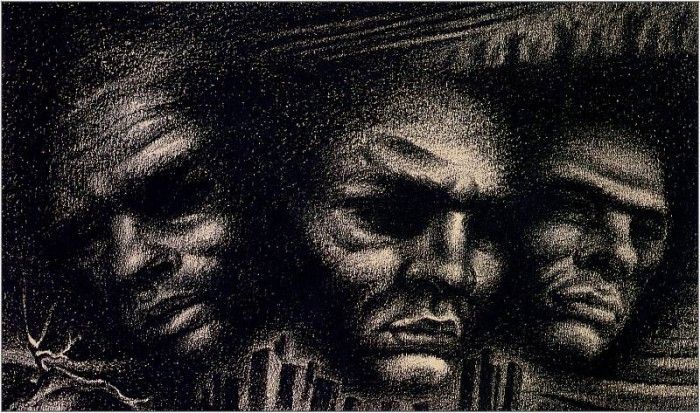 Richard Powers Dos Passoss Three Soldiers - Xxx 0281 . ,  M