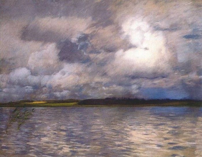 levitan dull day 1895. , 