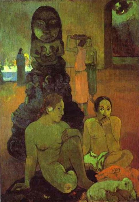 Gauguin - The Great Buddha. , 