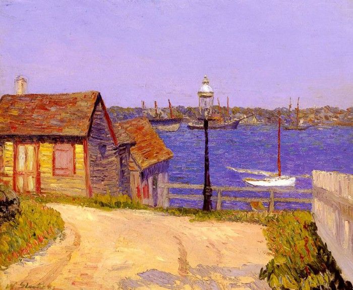 Glackens William J New Castle New Hampshire. Glackens, 