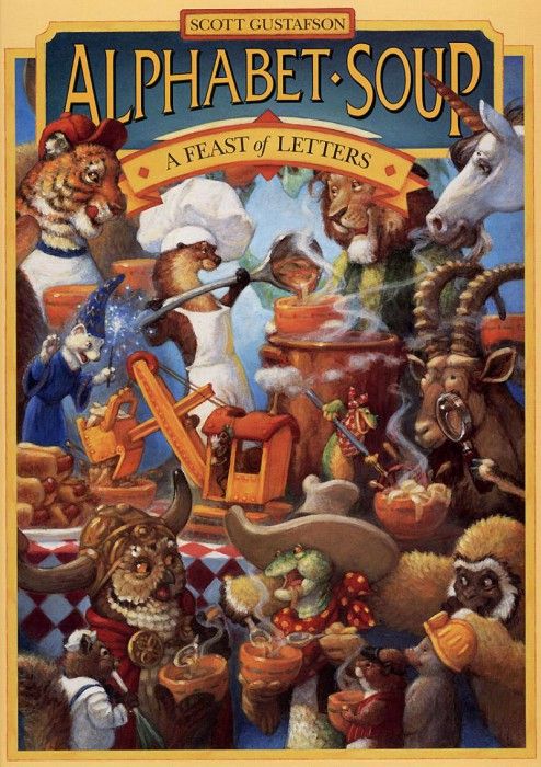 ma Gustafson Alphabet Soup Cover. , 