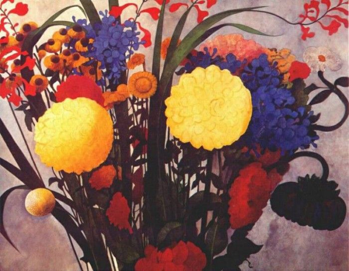 burra flowers 1964-5. 