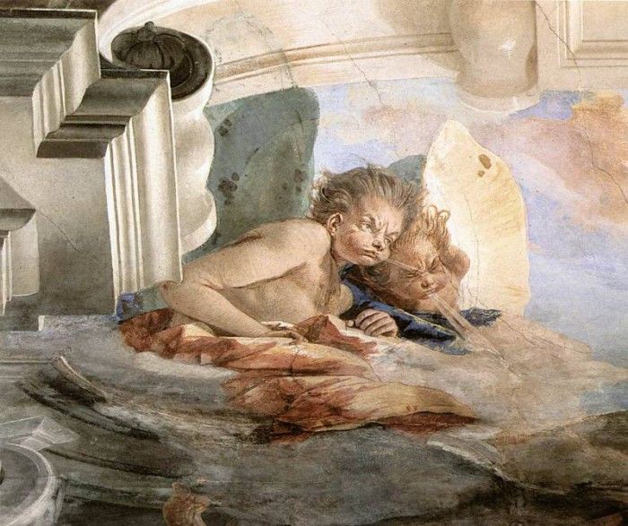 Tiepolo Palazzo Labia The Wind detail1. ,  