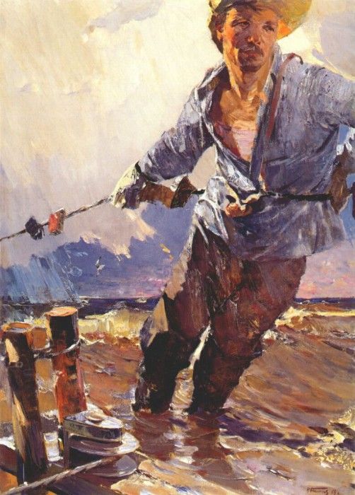 baskakov a windy day 1961. 