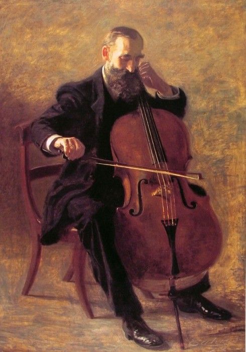 The Cello Player. , 