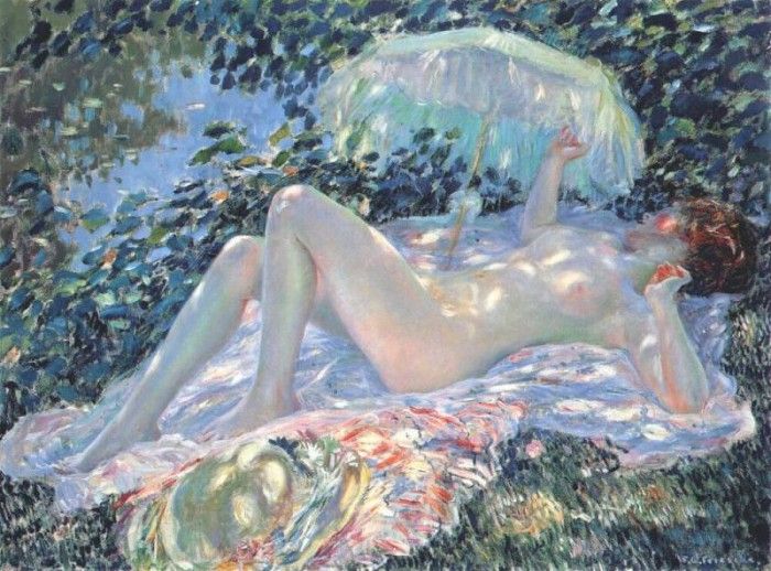 frieseke venus in the sunlight 1913. Frieseke,  