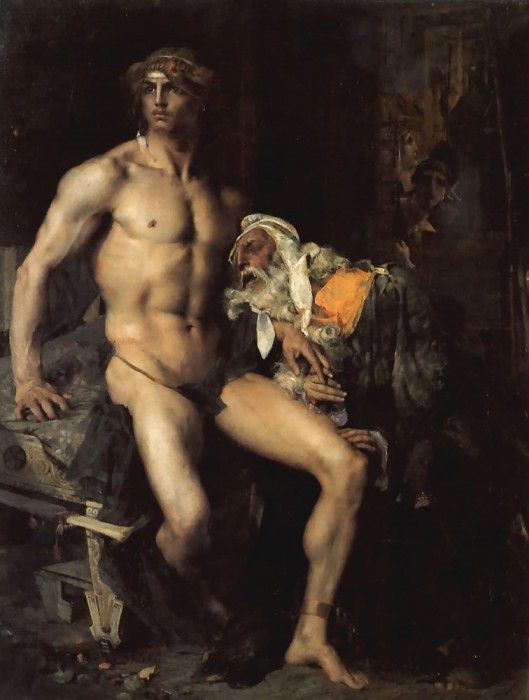 Achilles and Priam. -Lapage, 
