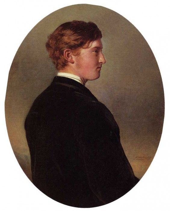 Winterhalter Franz Xavier William Douglas Hamilton 12th Duke of Hamilton. ,  