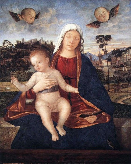 Madonna and Blessing Child WGA. , 