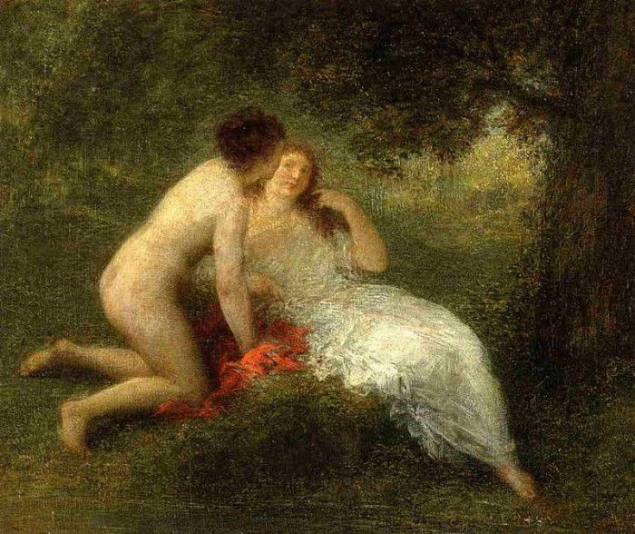 Fantin Latour Henri Bathers aka The Secret. -, ---